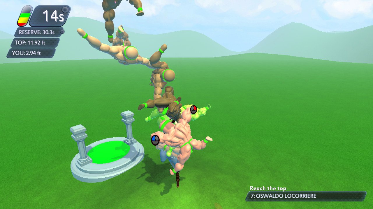Mount Your Friends 3D looks suitably ridiculous