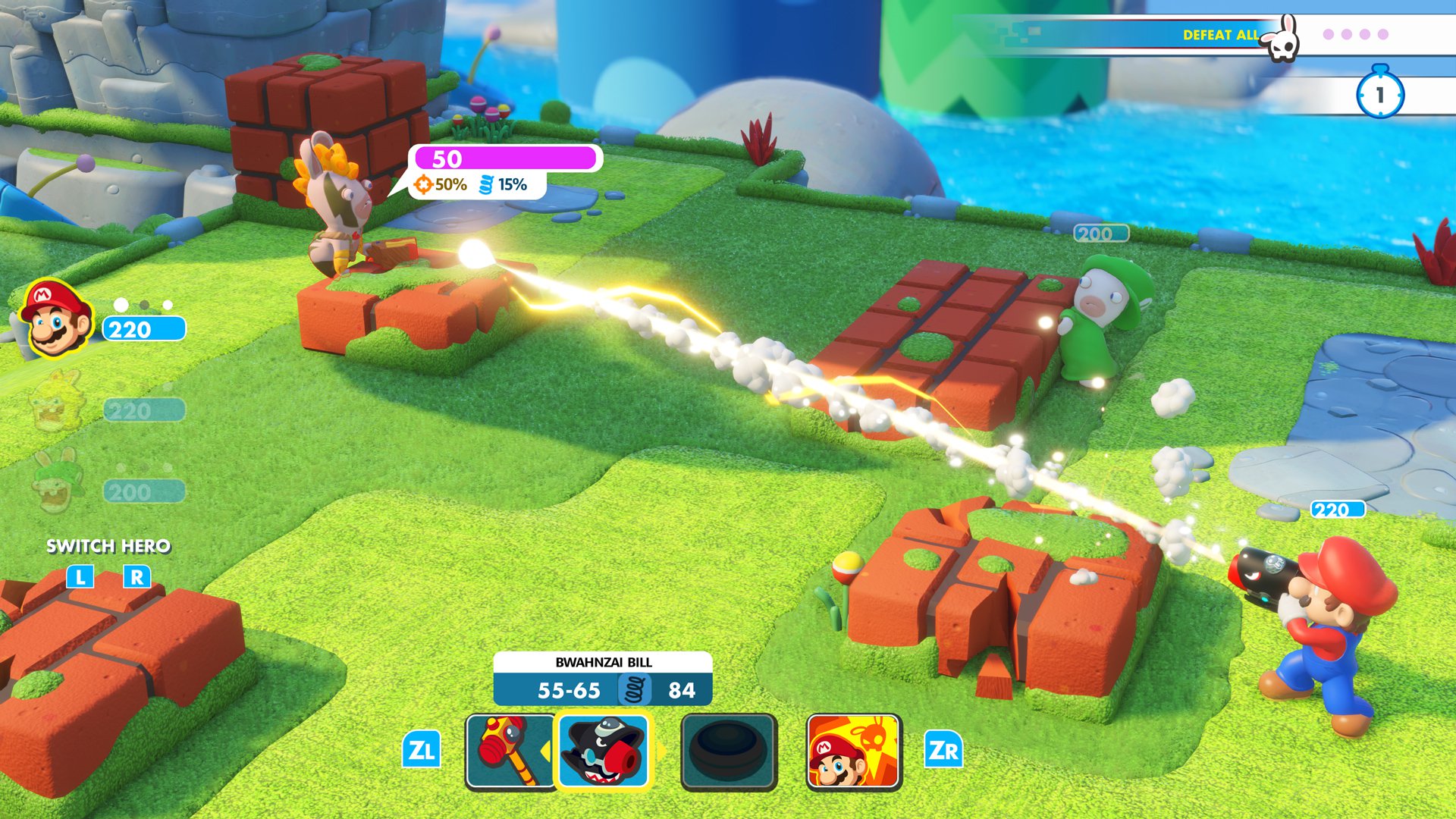 Mario + Rabbids Kingdom Battle now has video capture capabilities