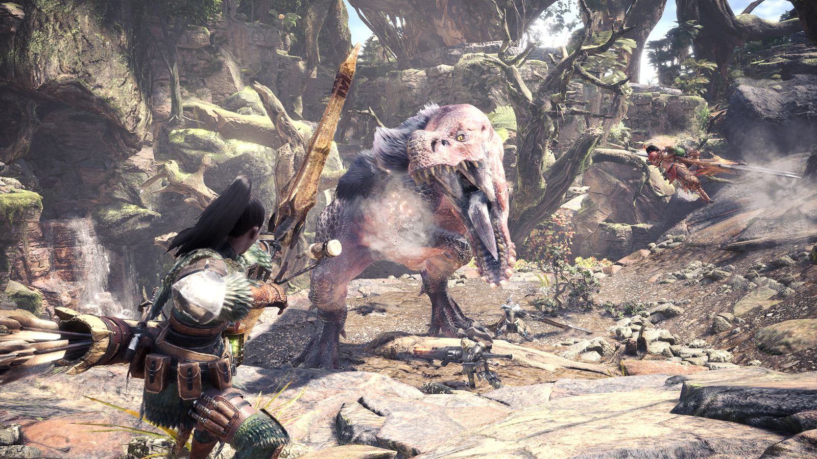 Monster Hunter World is supposedly 40-50 hours long, with much more grinding to do afterward