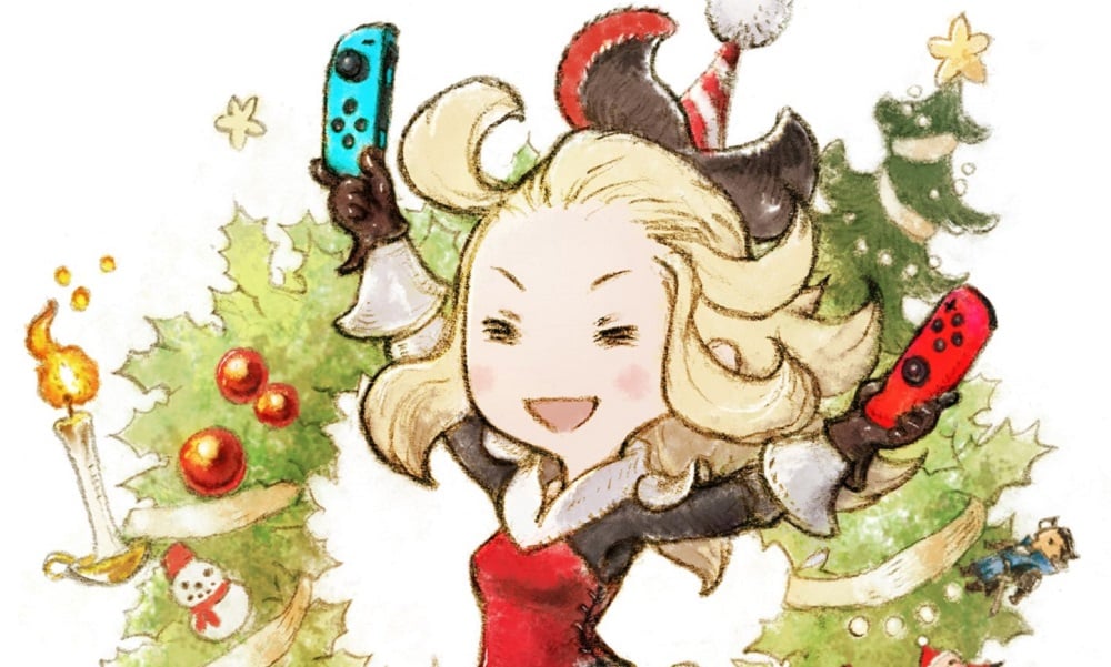 Bravely Default wishes you a 'Happy Merry Christmas'