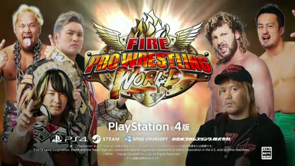 New Japan stars to officially feature in Fire Pro Wrestling World
