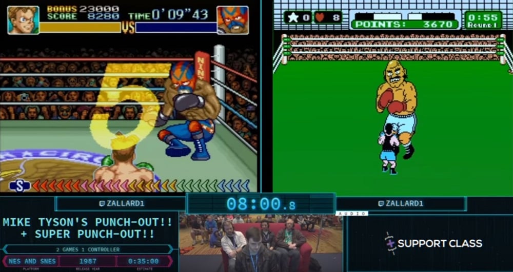 AGDQ runner defeats two Punch-Out!! titles simultaneously