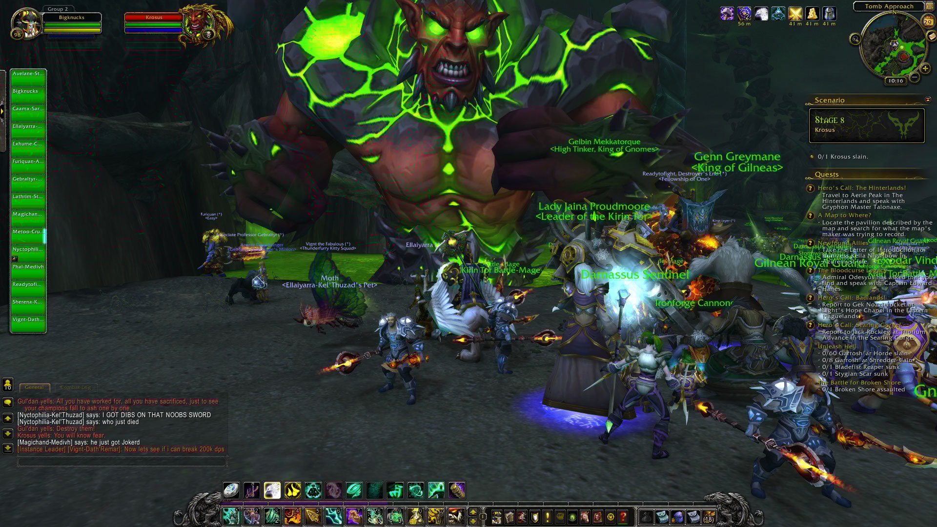 Send help, I'm playing WoW again