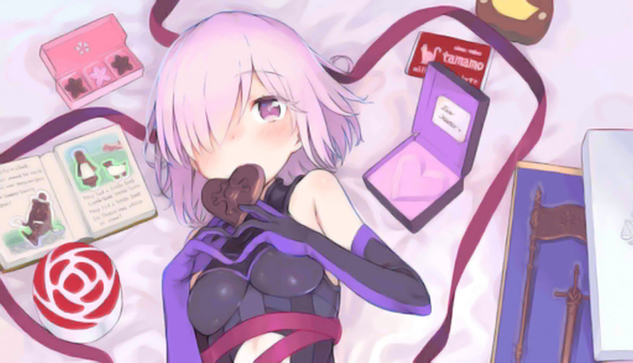 You've got a week to score some Valentine's chocolate from your Fate/Grand Order girls