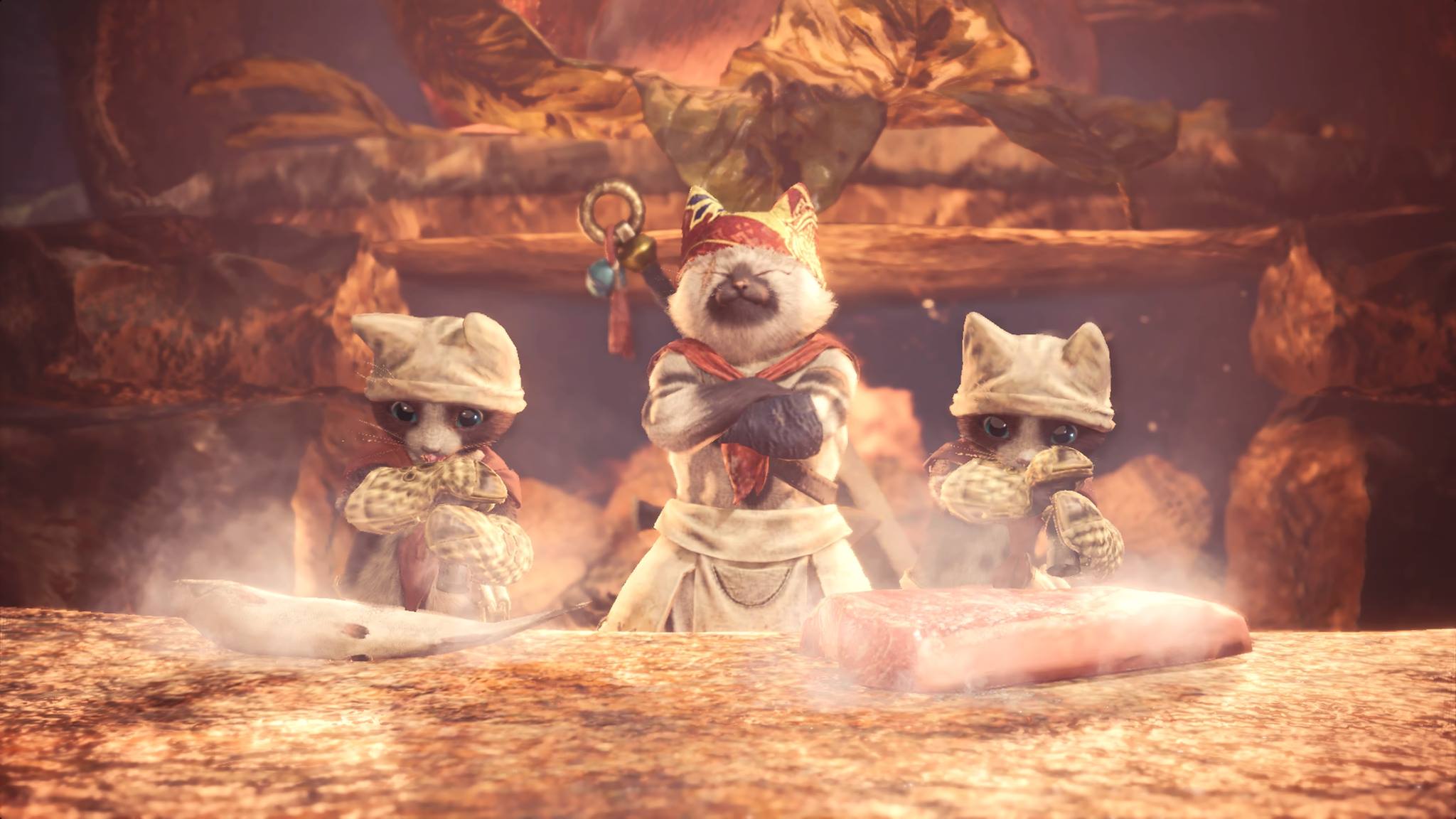 We need a Monster Hunter cooking game