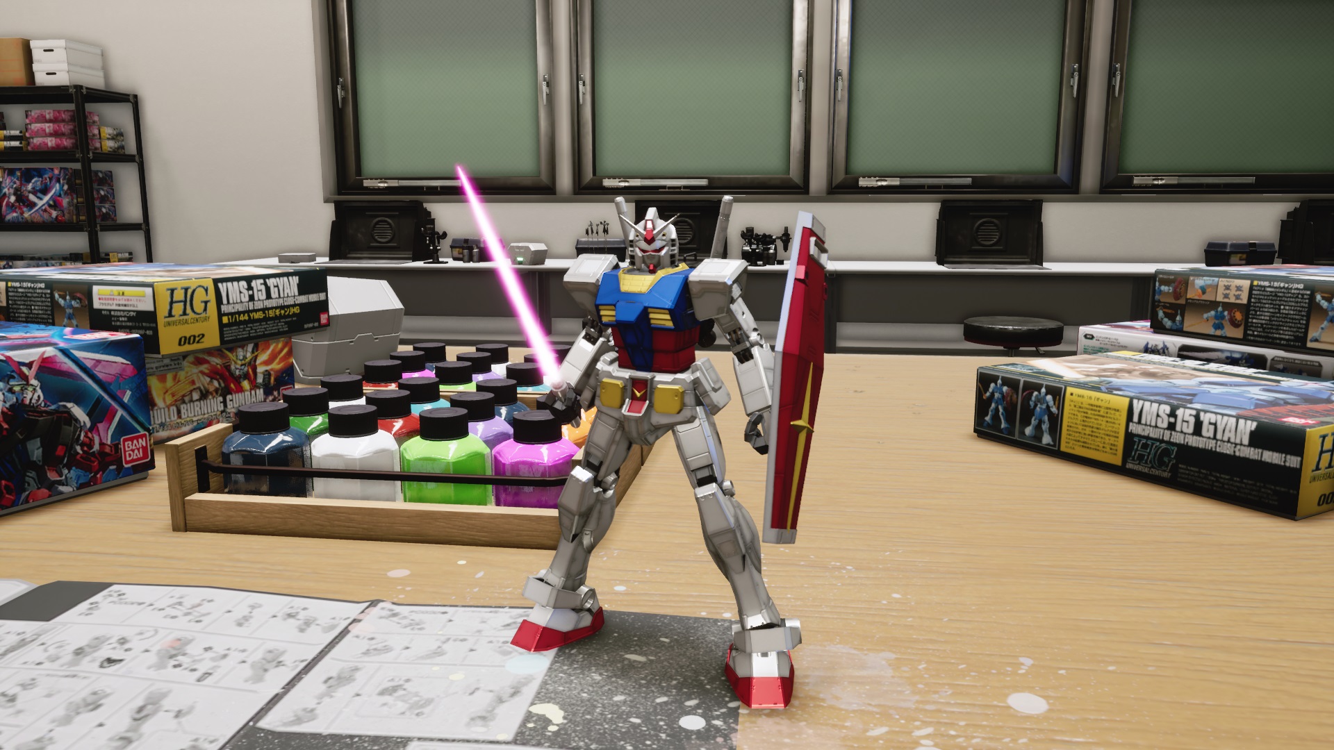 Check out new model-on-model footage for New Gundam Breaker