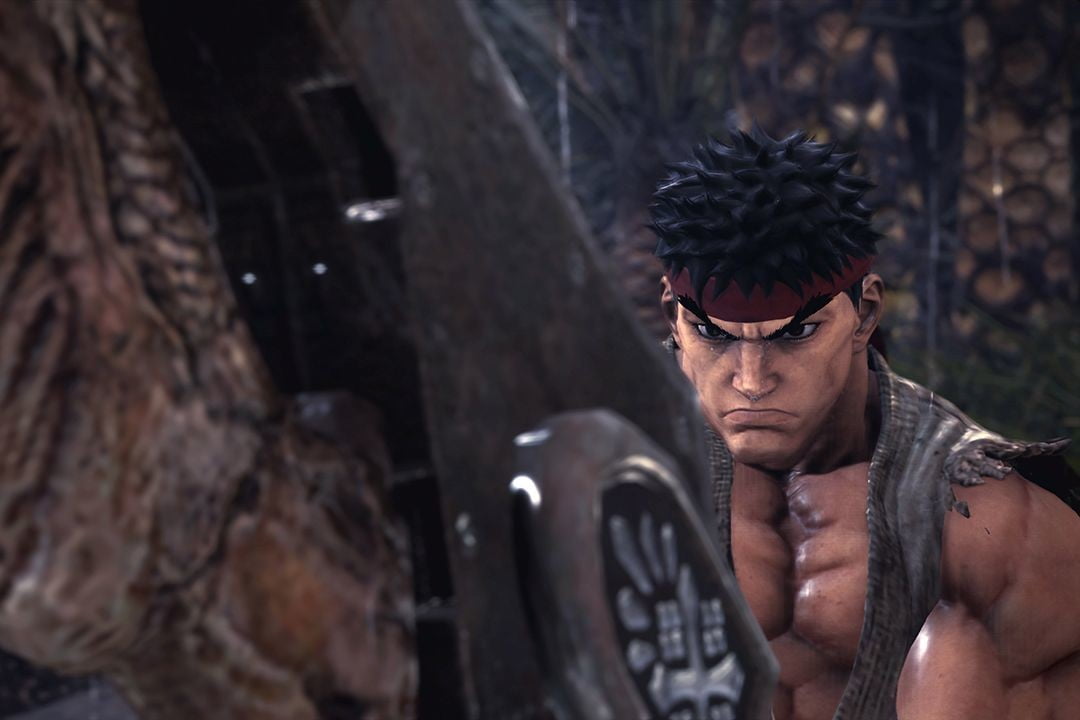 Ryu looks pretty sick in Monster Hunter: World