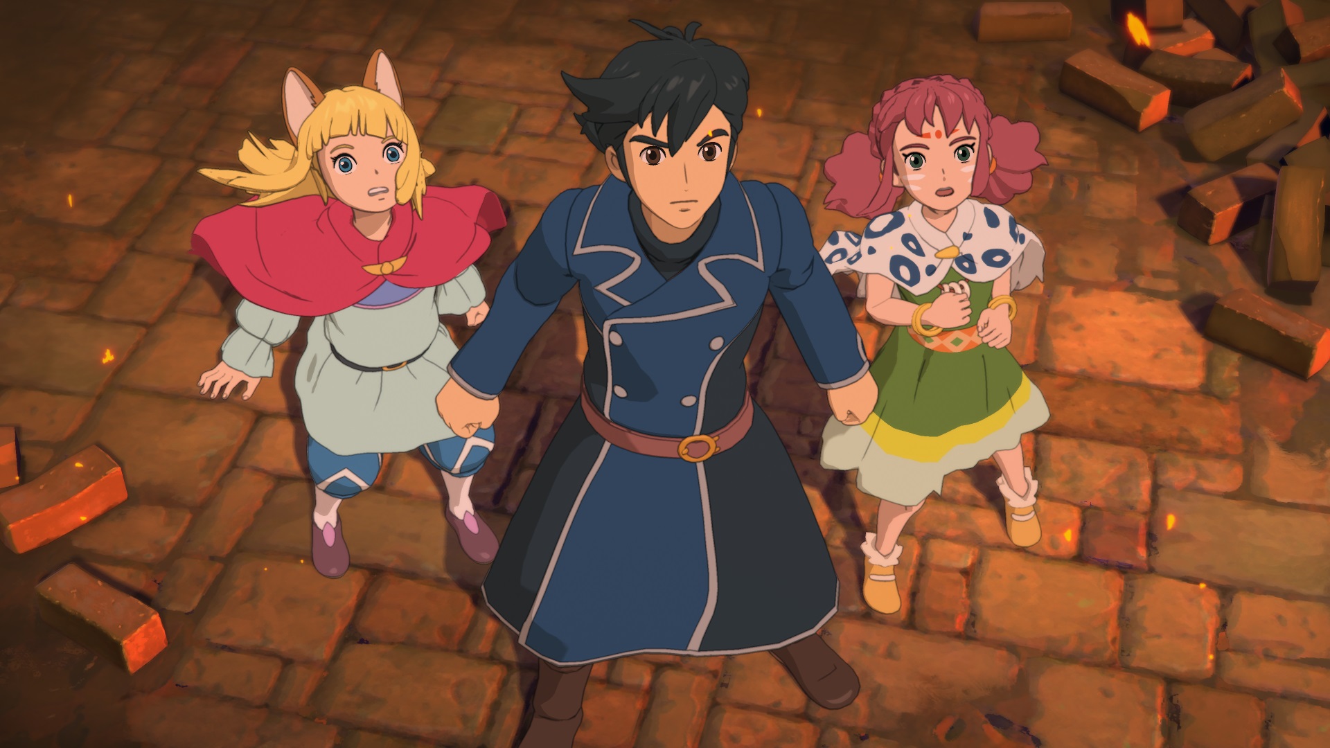Here's a good gameplay video of Ni No Kuni 2's cathropomorphic King Evan