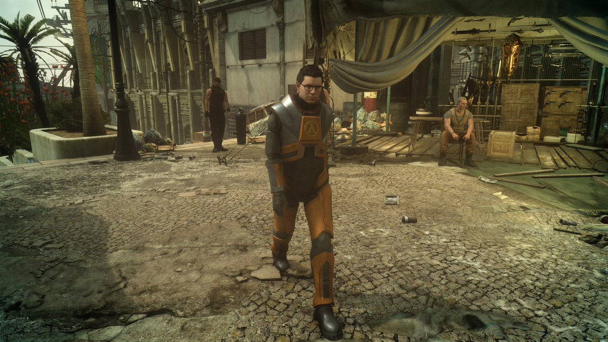 Half-Life and Final Fantasy XV is an odd, yet amazing, combination