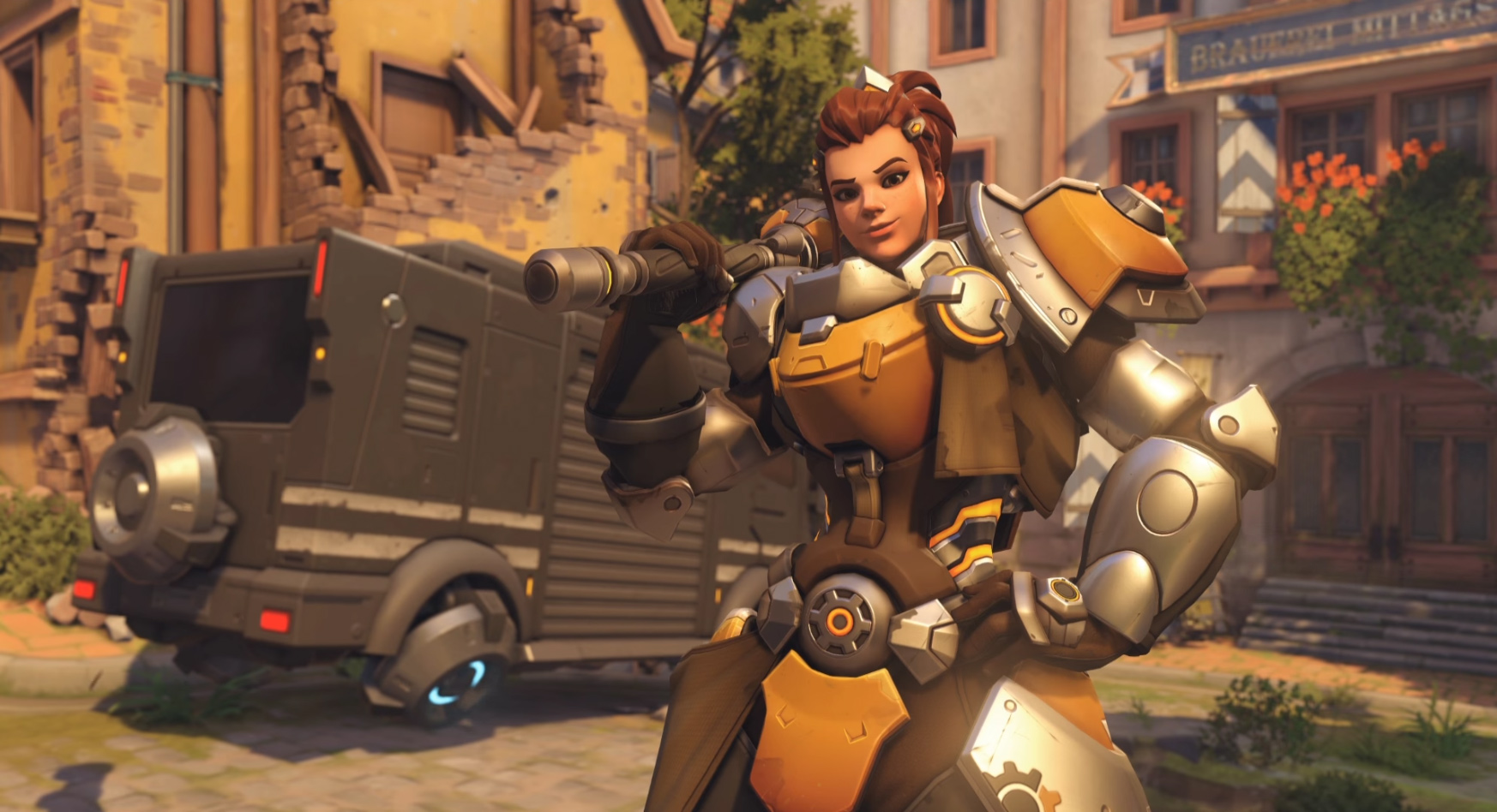 The next Overwatch hero is Torbjorn's daughter Brigitte