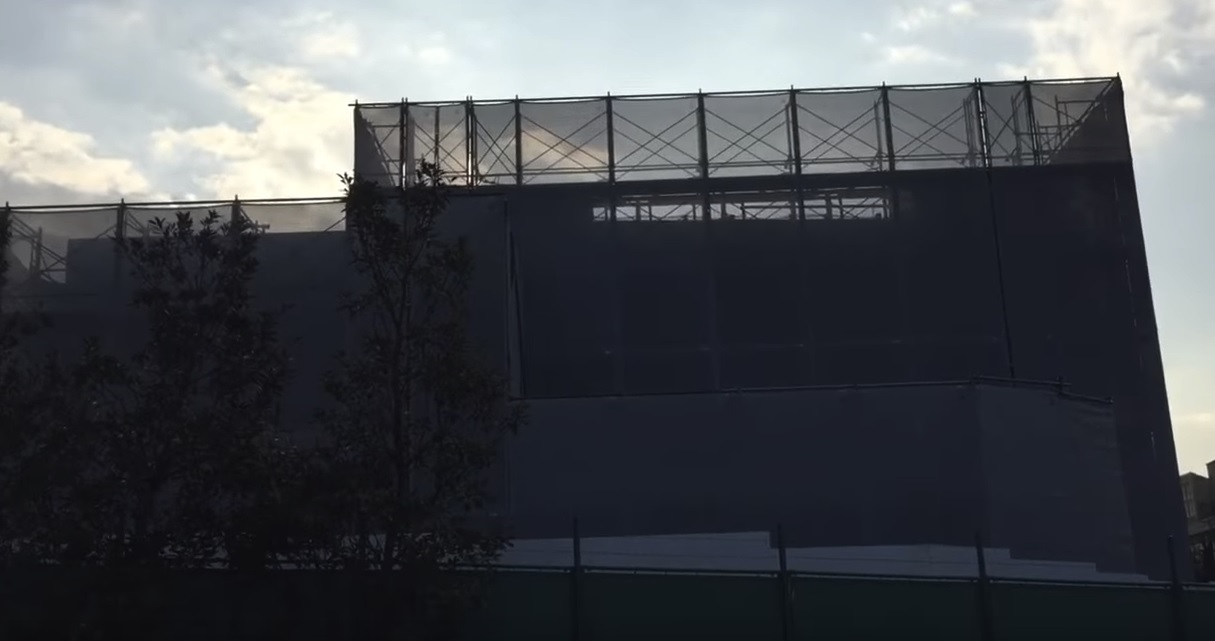Progress on Super Nintendo World is being made at Universal Studios Japan