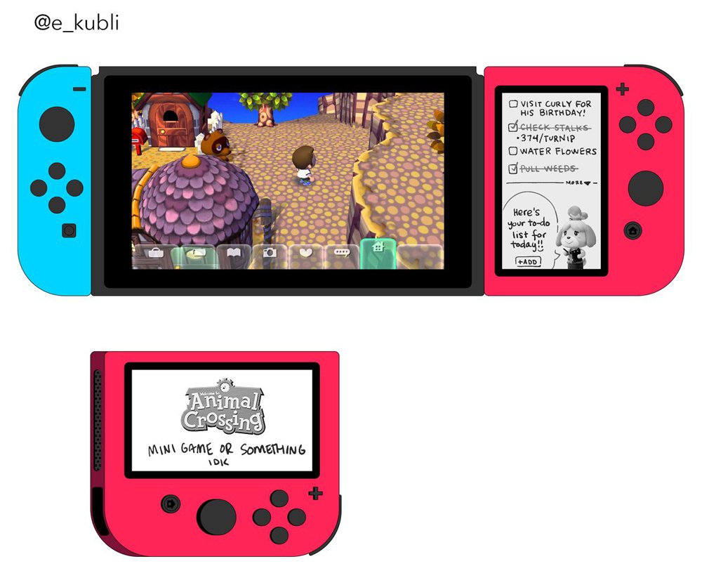 Would you buy a Switch Joy Con that has its own screen?