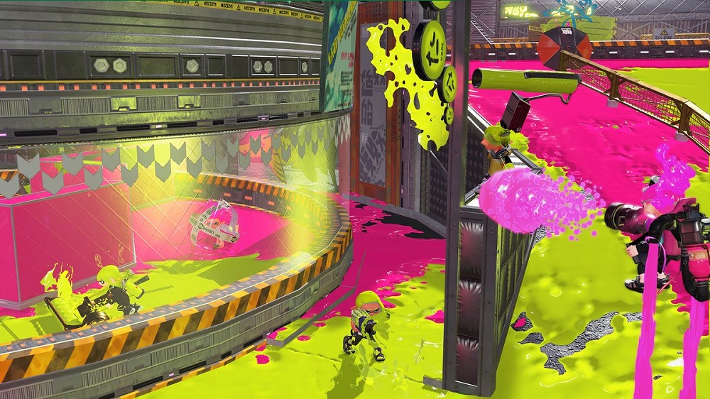 You might get yourself trapped in Splatoon 2's Shifty Station map