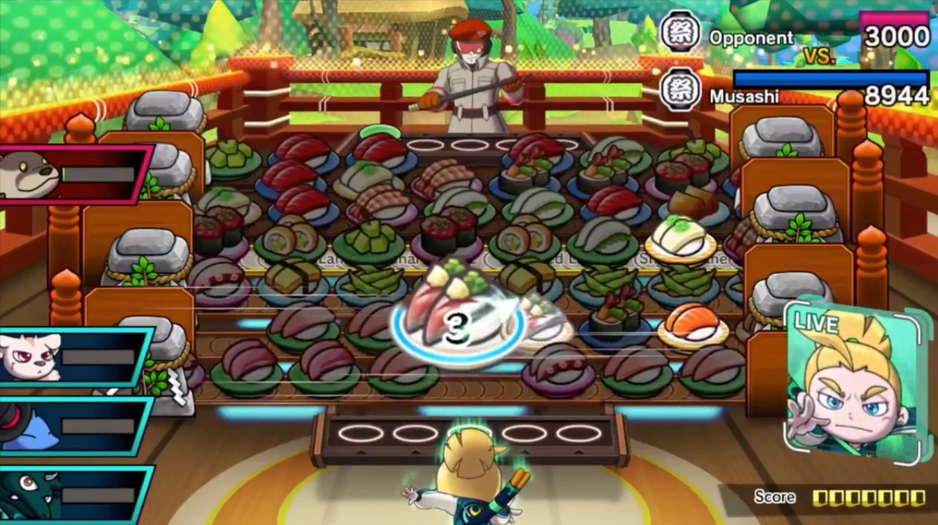 Sushi Striker is now heading to Switch, will launch in June