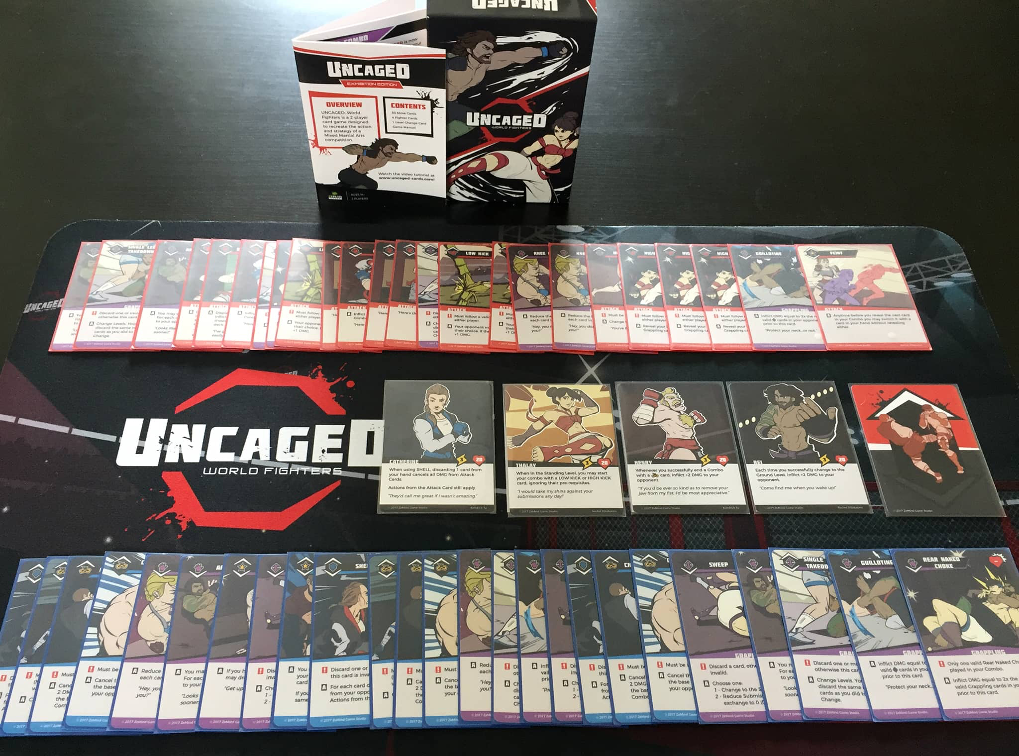 MMA card game Uncaged: World Fighters makes debut at EGLX
