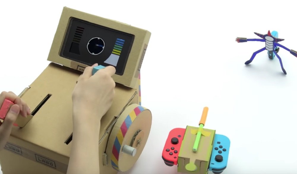 Nintendo demonstrate more ideas with Labo's Toy-Con Garage in new video