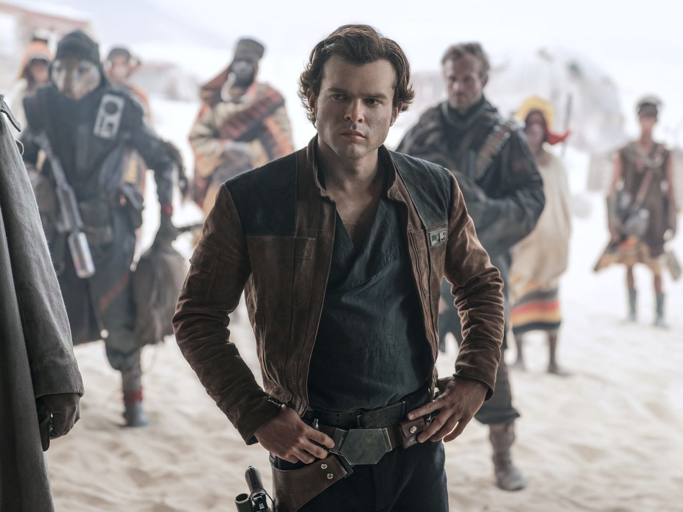 Actor says screenplay for Solo remained unchanged under Ron Howard
