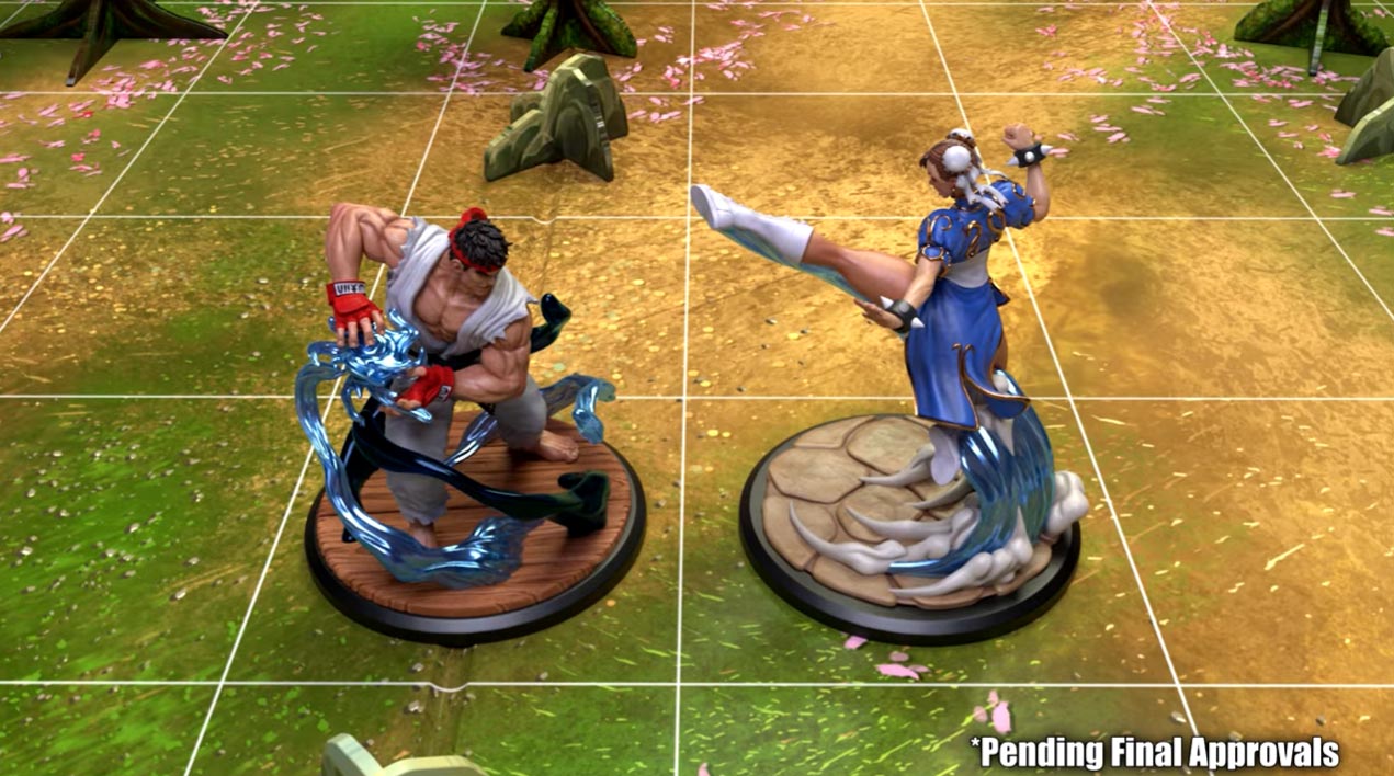 Angry Joe details his Street Fighter: The Miniatures Game