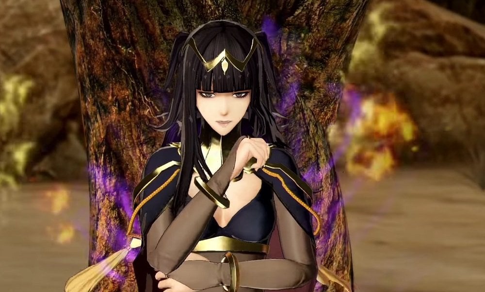 Everyone's favourite character Tharja arrives in Fire Emblem Warriors today