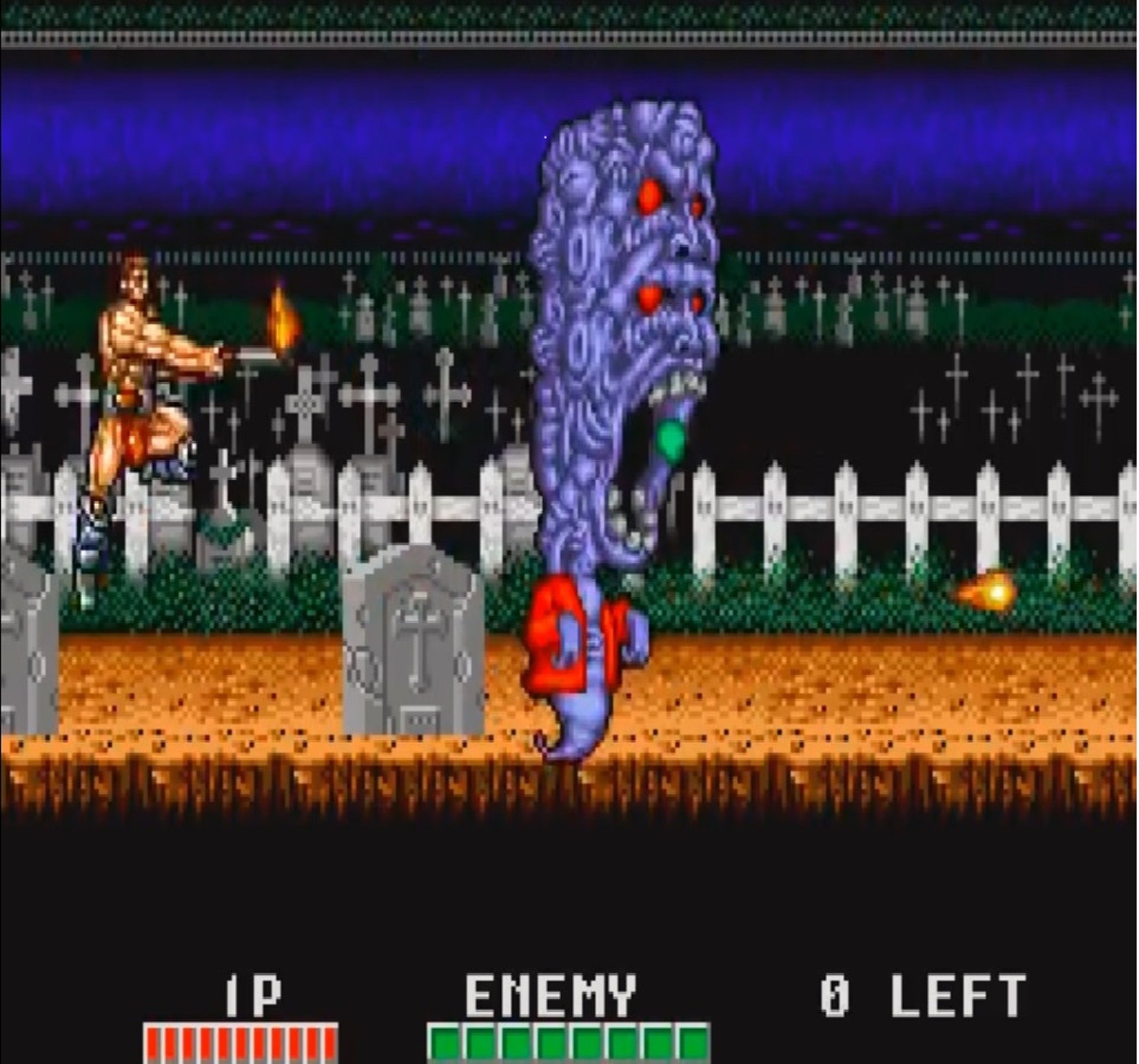 Local man desecrates graveyard