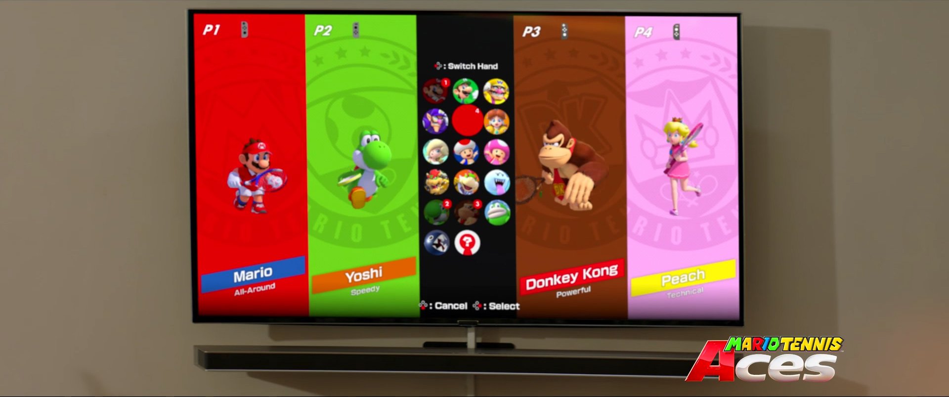 Looks like Spike is playable in Mario Tennis Aces