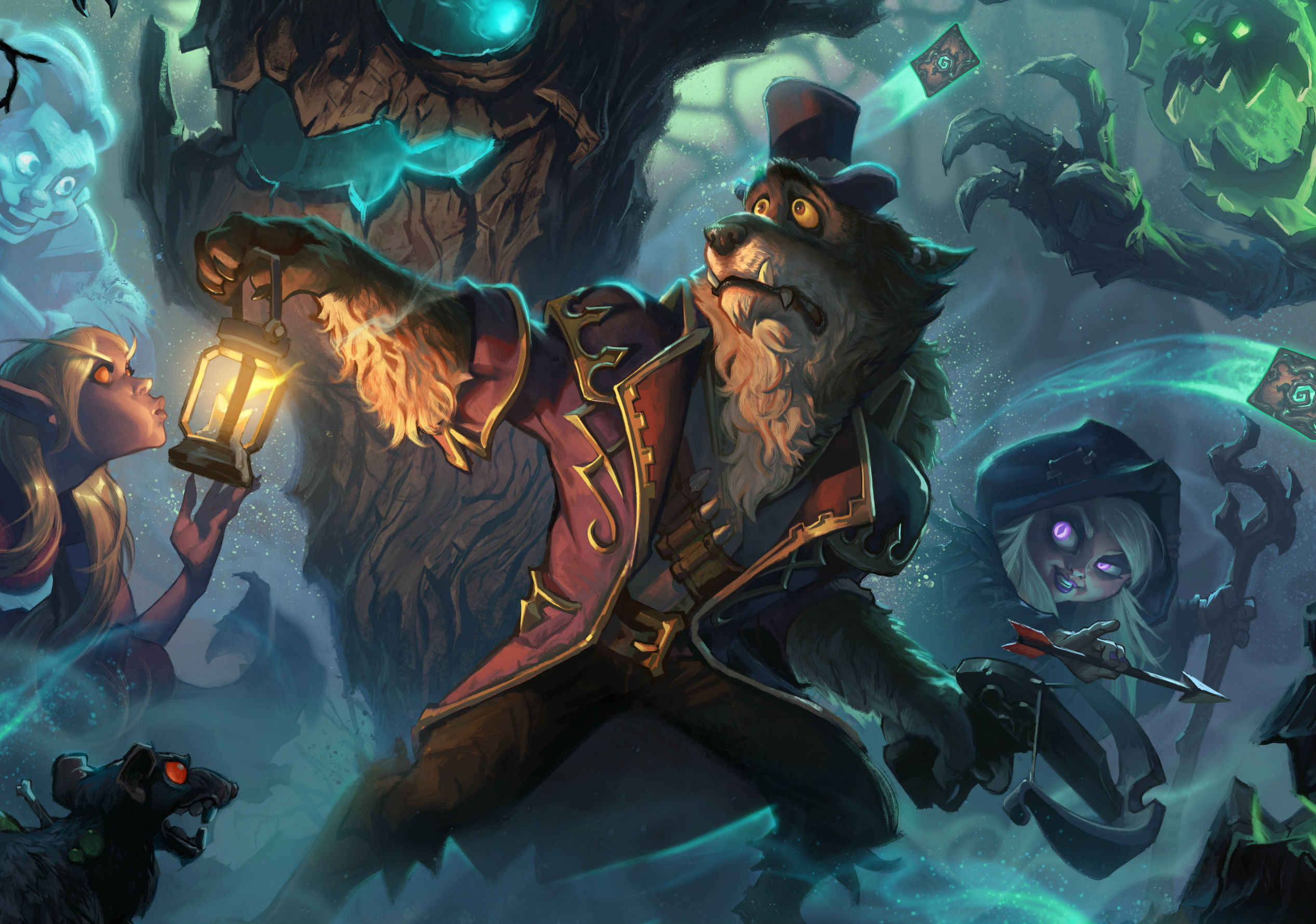 Hearthstone's spooky Witchwood expansion is out next week