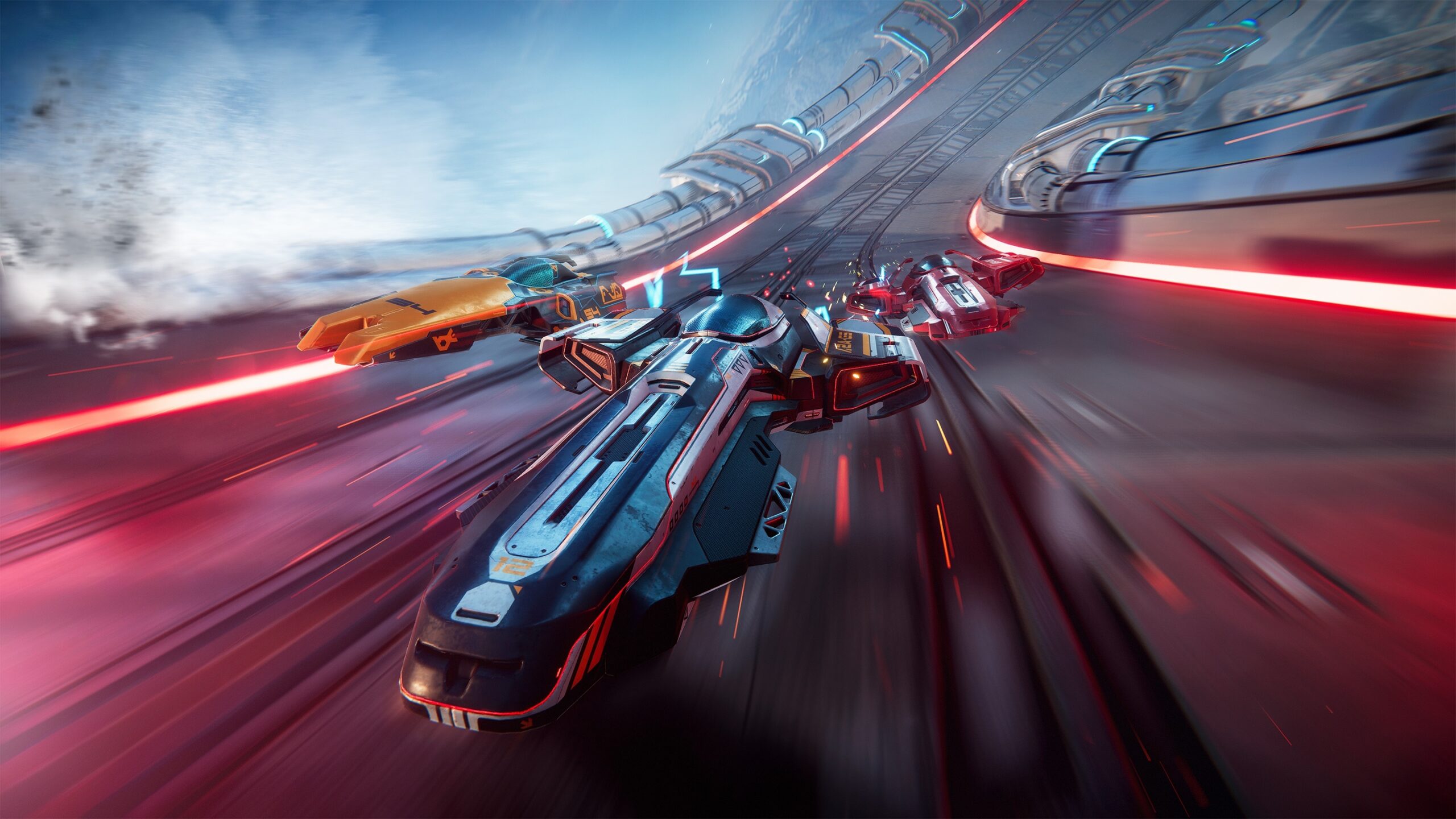 Antigraviator is a fast paced Wipeout-style racer