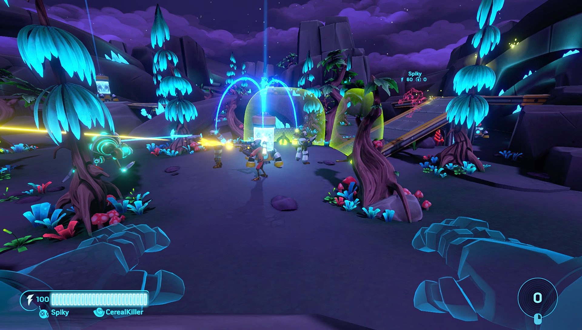 Chainsawesome Games' Aftercharge is a fresh take on competitive shooters