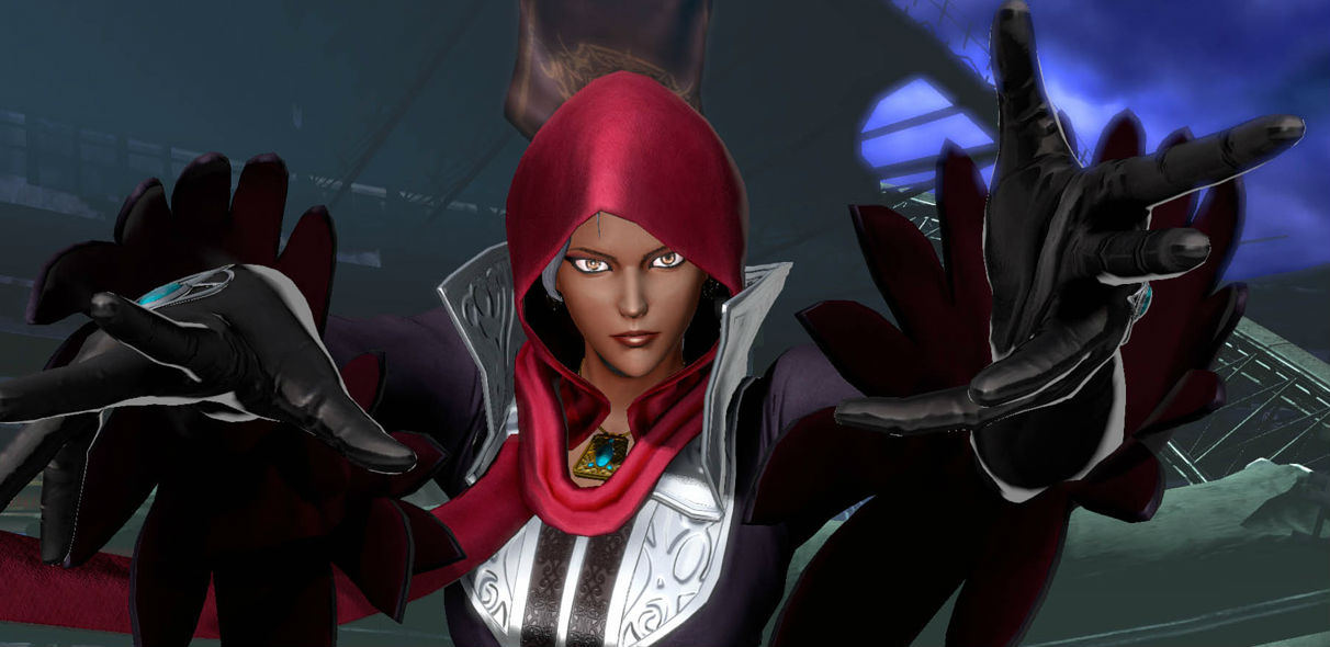 Najd, one of the most unique King of Fighters characters in years, is out today in KOF XIV's 3.0 update