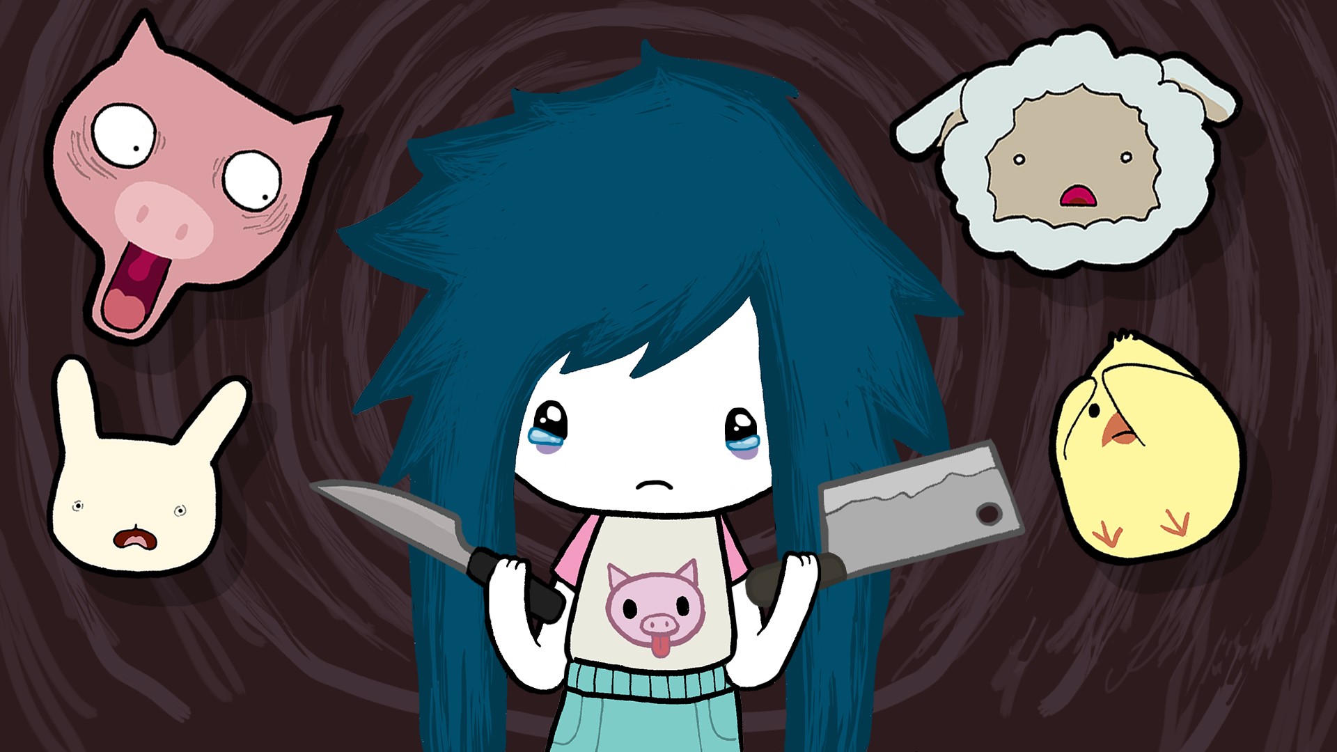 Agatha Knife is a weird create-your-own religion game about butchering animals