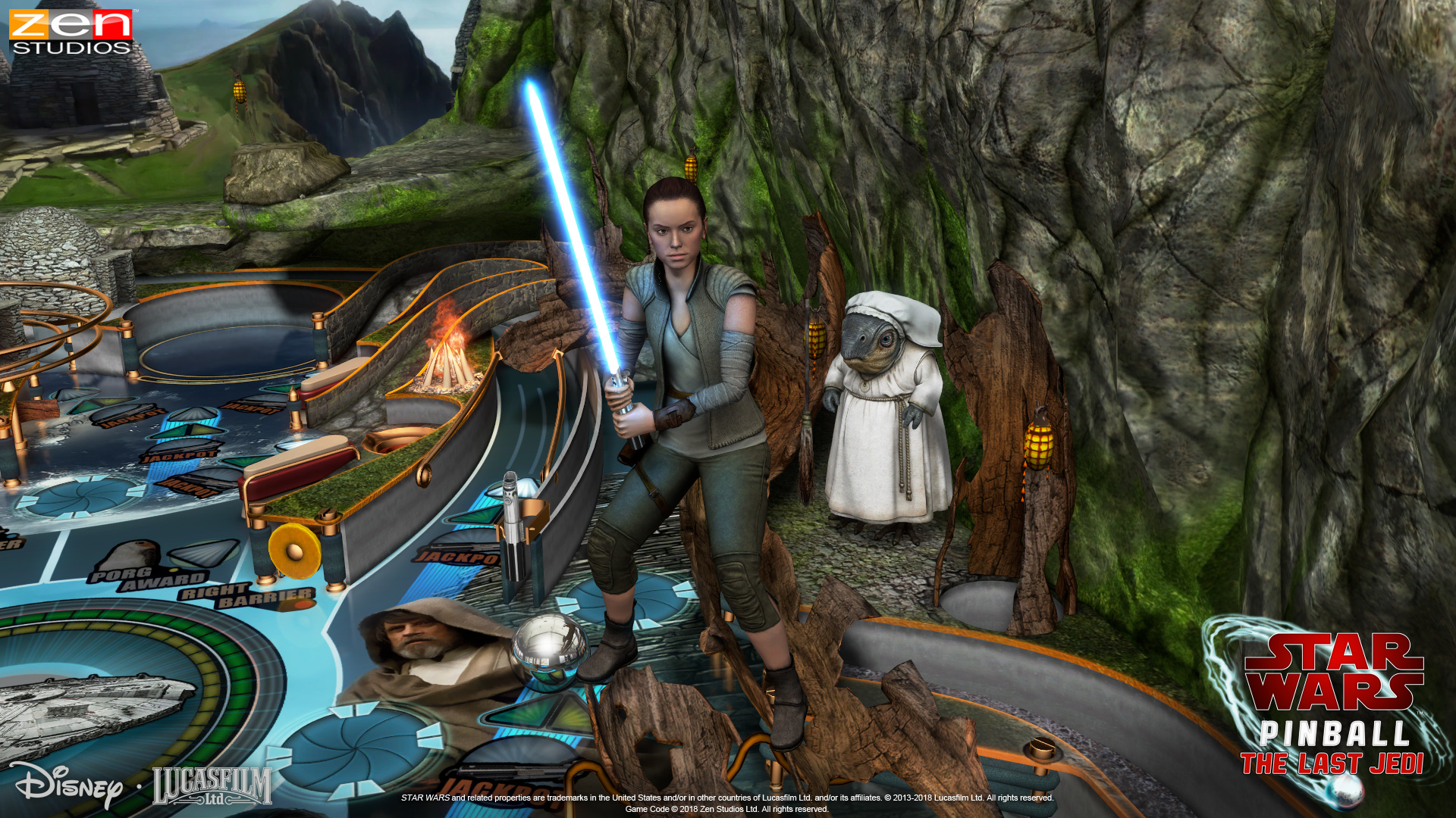 The Last Jedi gets some tables in Pinball FX3