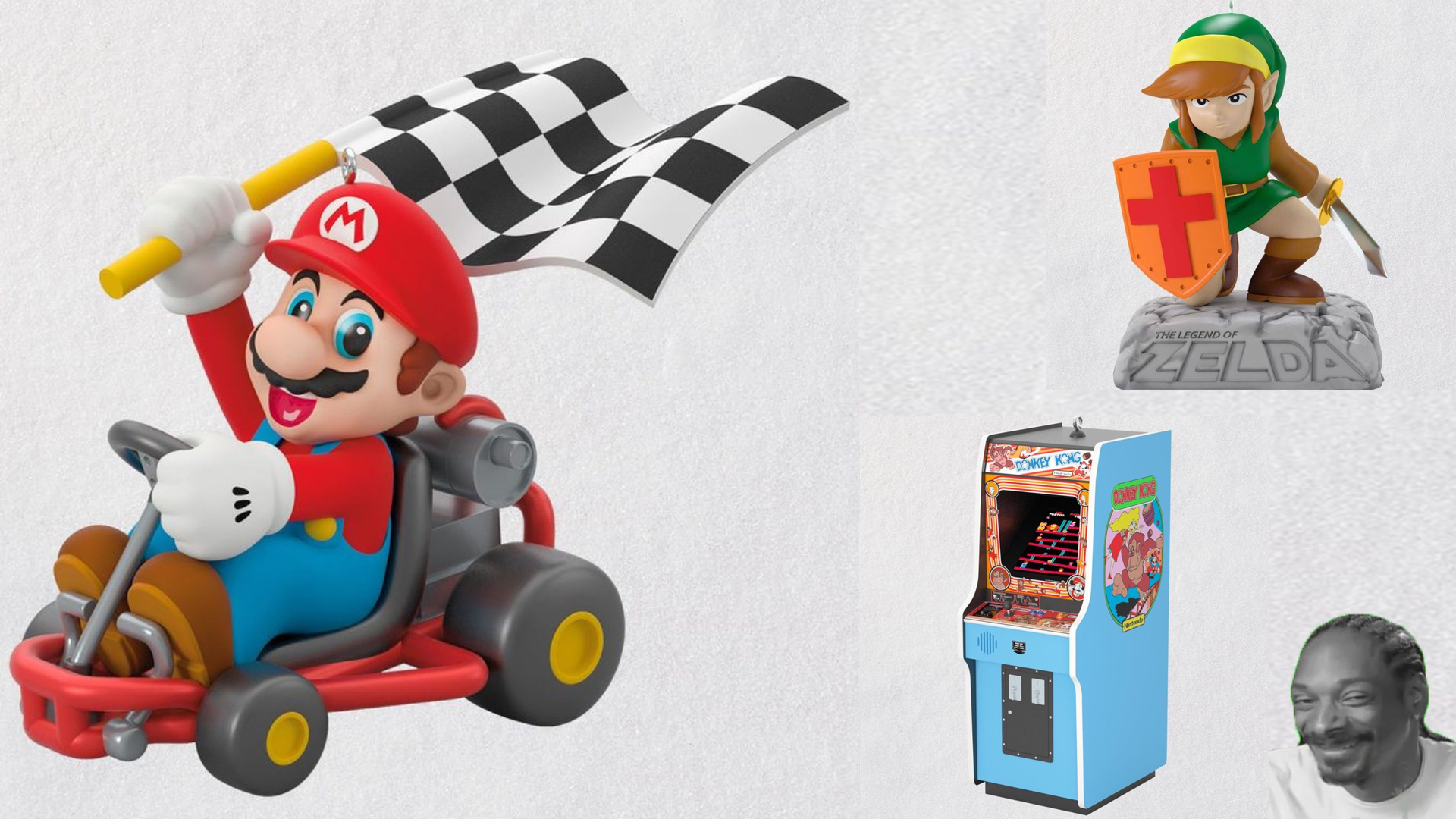 Hallmark will be selling some classic gaming ornaments this holiday