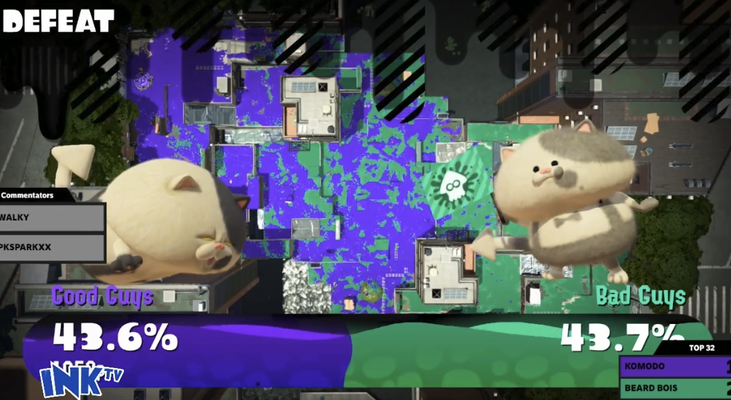 Astounding Splatoon 2 open tournament ends in a 0.1% victory