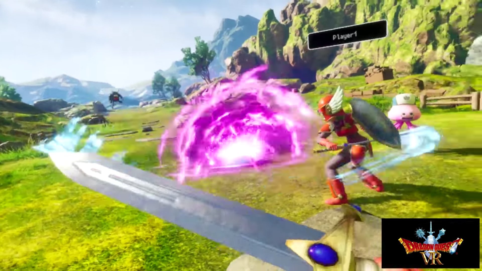 For as simple as it is, Dragon Quest VR looks dope