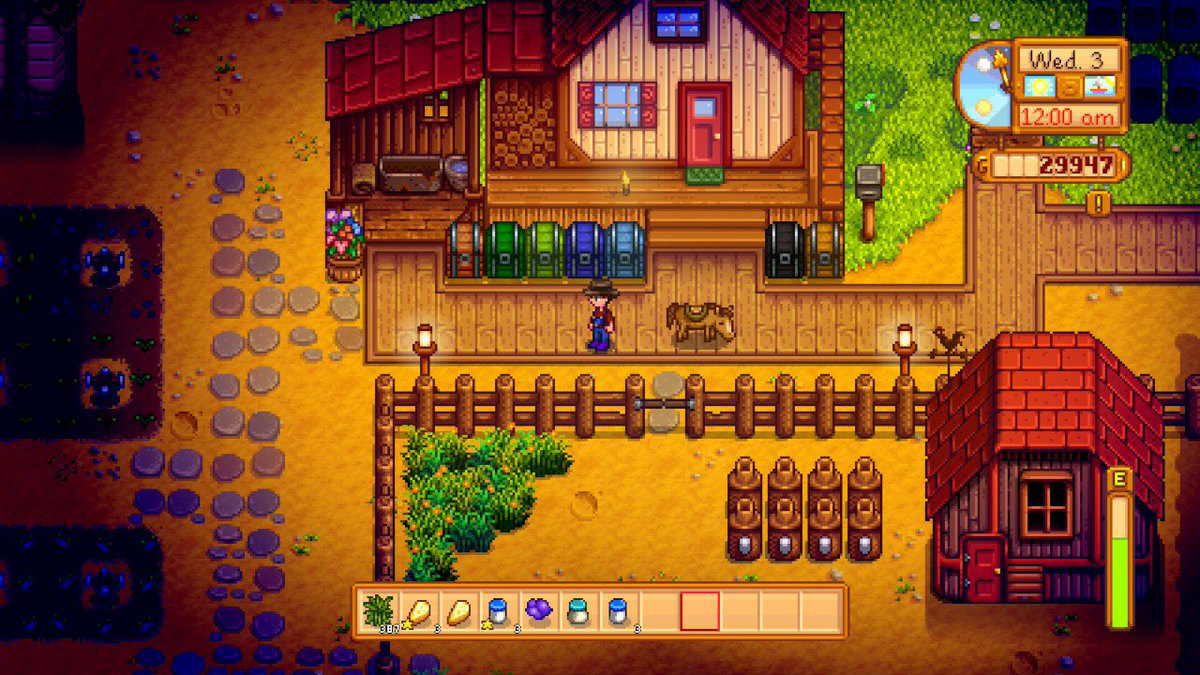 Stardew Valley is approaching one million copies sold on Switch