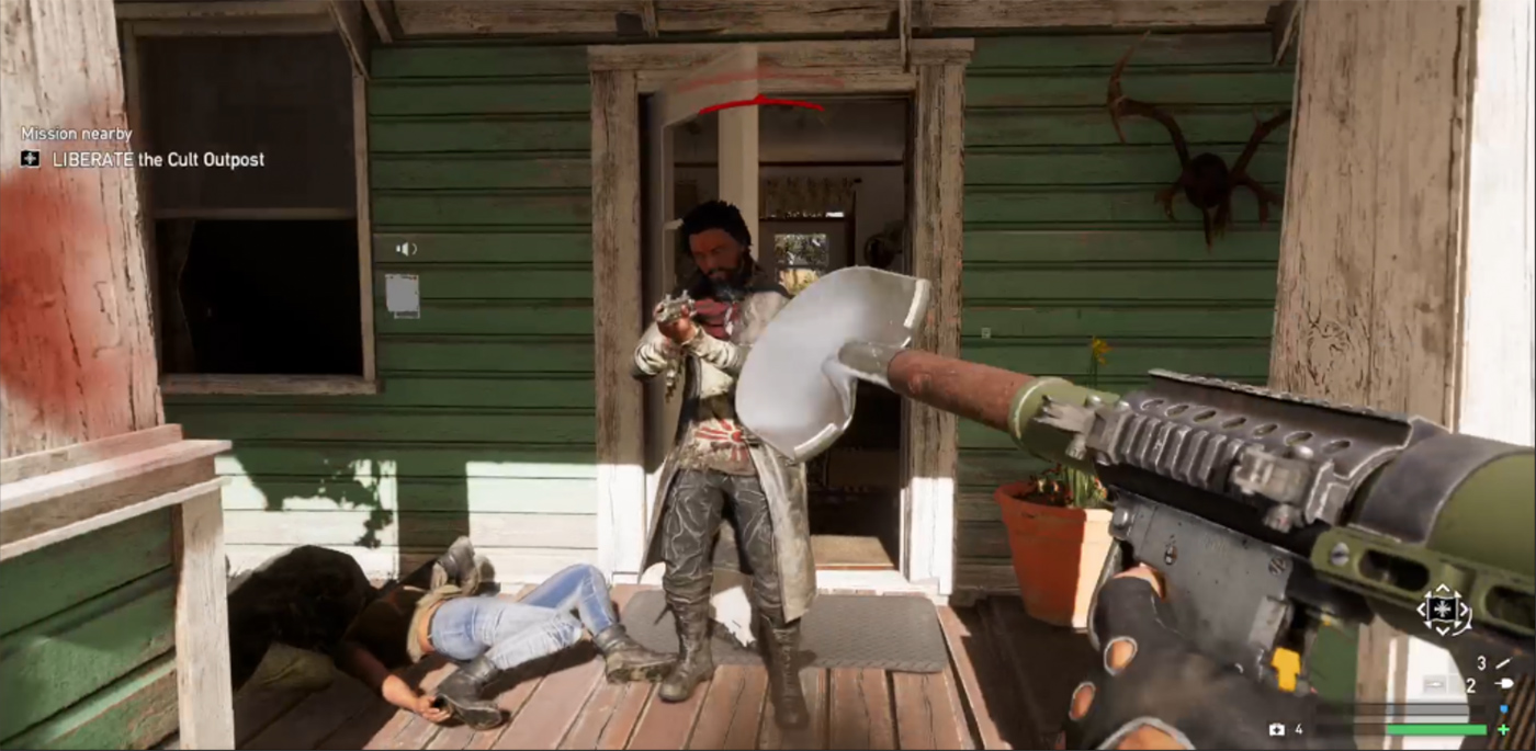 Far Cry 5's new shovel gun is as ridiculous as it sounds