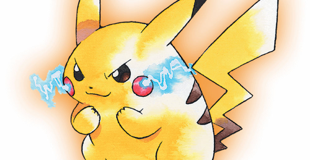 Pikachu originally had another form that was much more garish