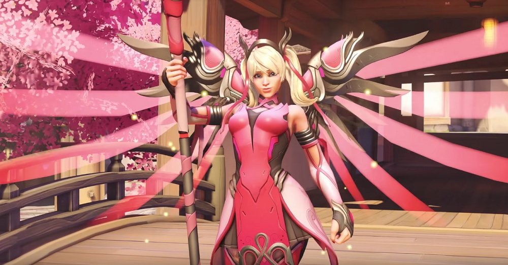 All proceeds from new Overwatch Mercy skin will be donated to Breast Cancer Research Foundation