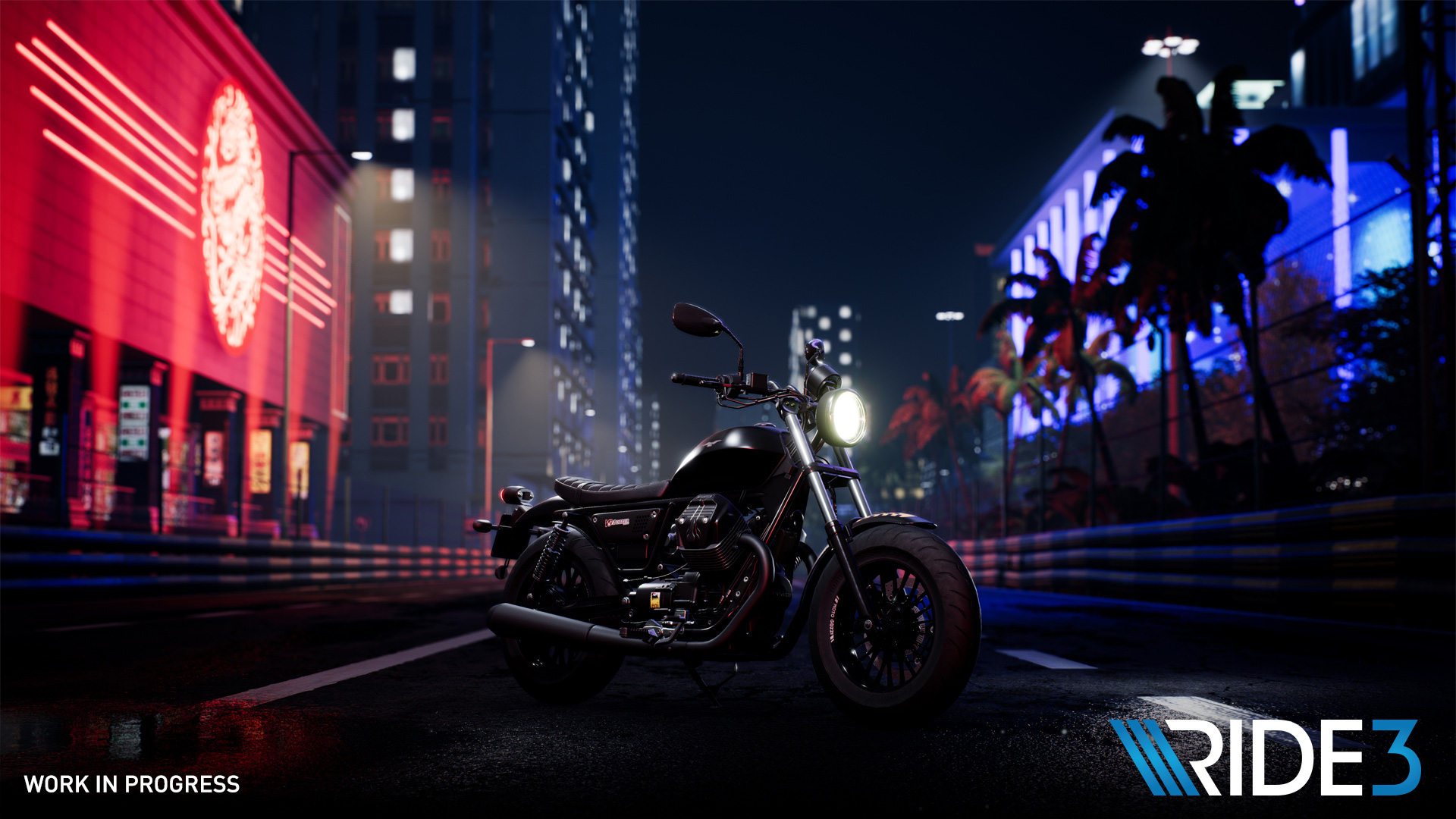 Ride 3 leaves rubber on the pavement on November 8