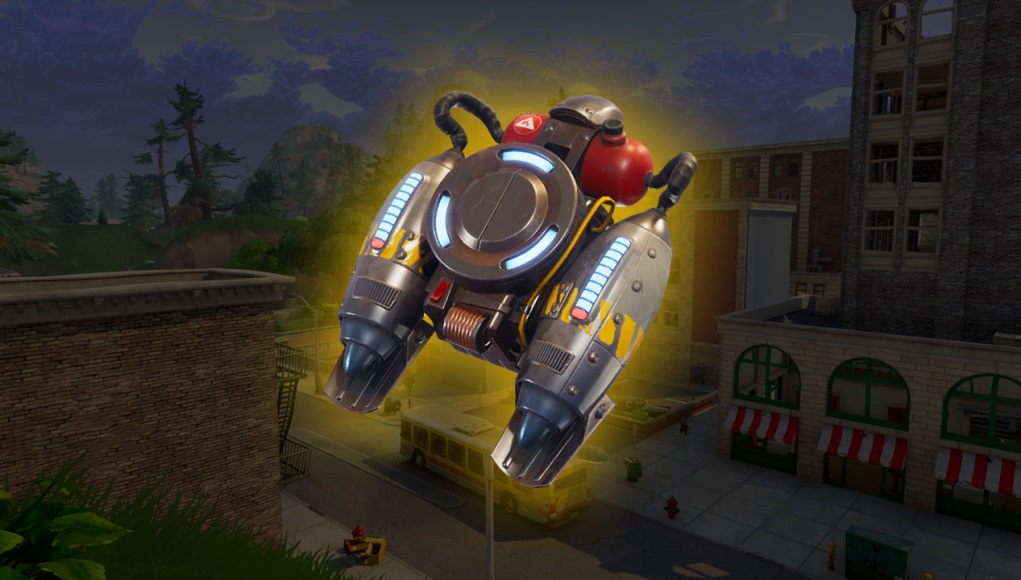 Fortnite is finally getting some limited time jetpacks