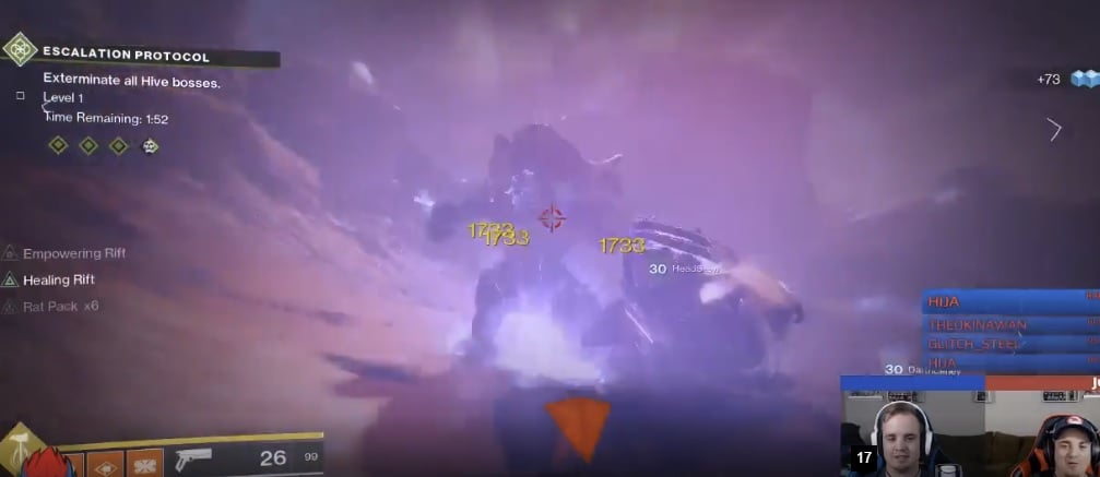 Destiny 2 players comically destroy Escalation Protocol with the Rat King