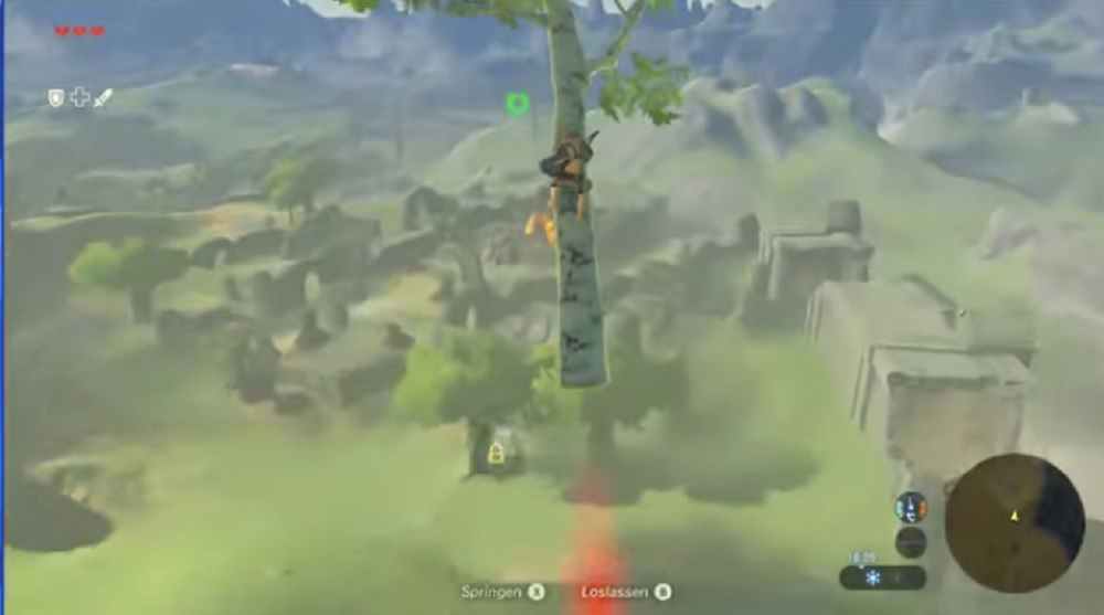 Zelda: Breath of the Wild speedrunner nearly breaks world record with tree surfing