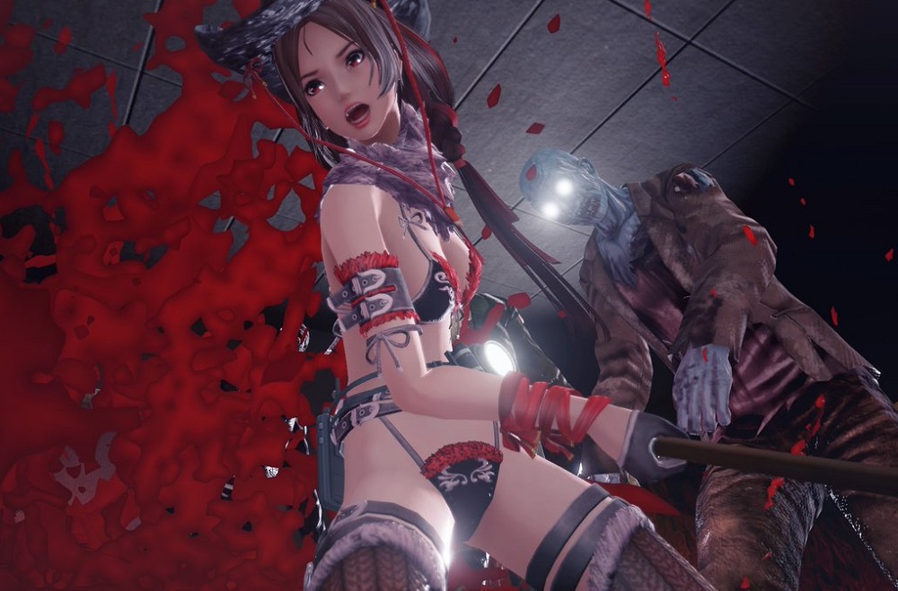 School Girl/Zombie Hunter throws its pants at Steam
