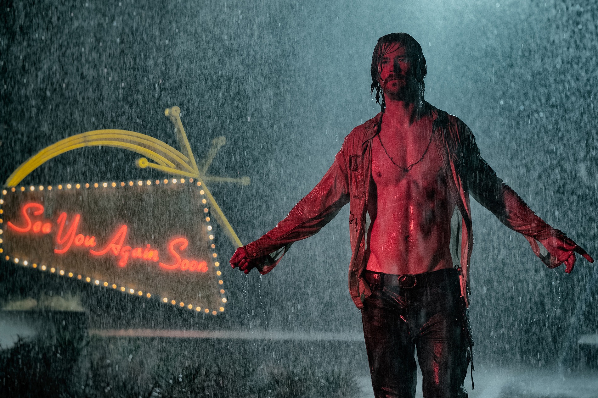 Bad times definitely happening in first trailer for Bad Times at the El Royale