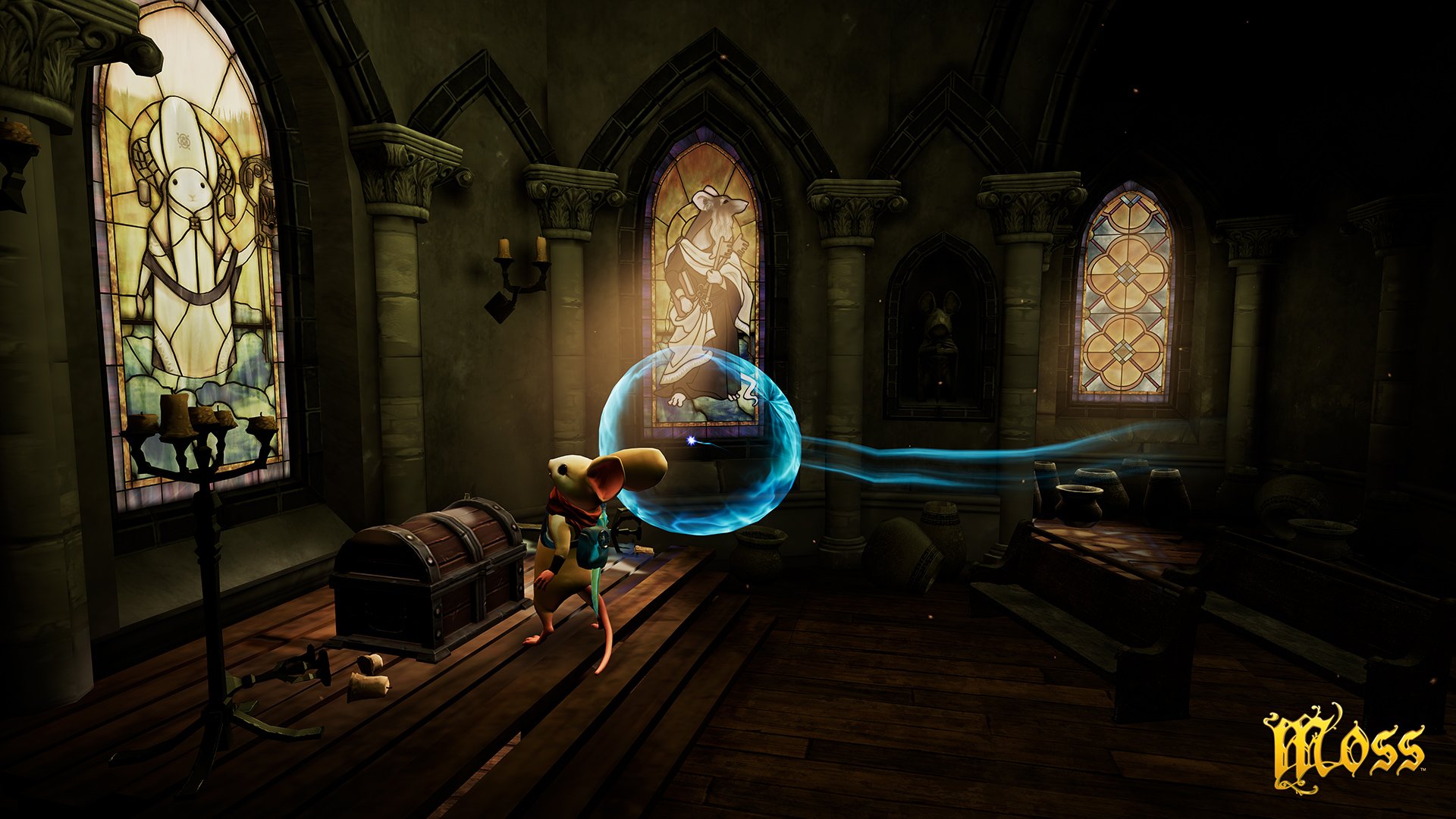 Charming mouse adventure Moss out now for Oculus Rift and Vive