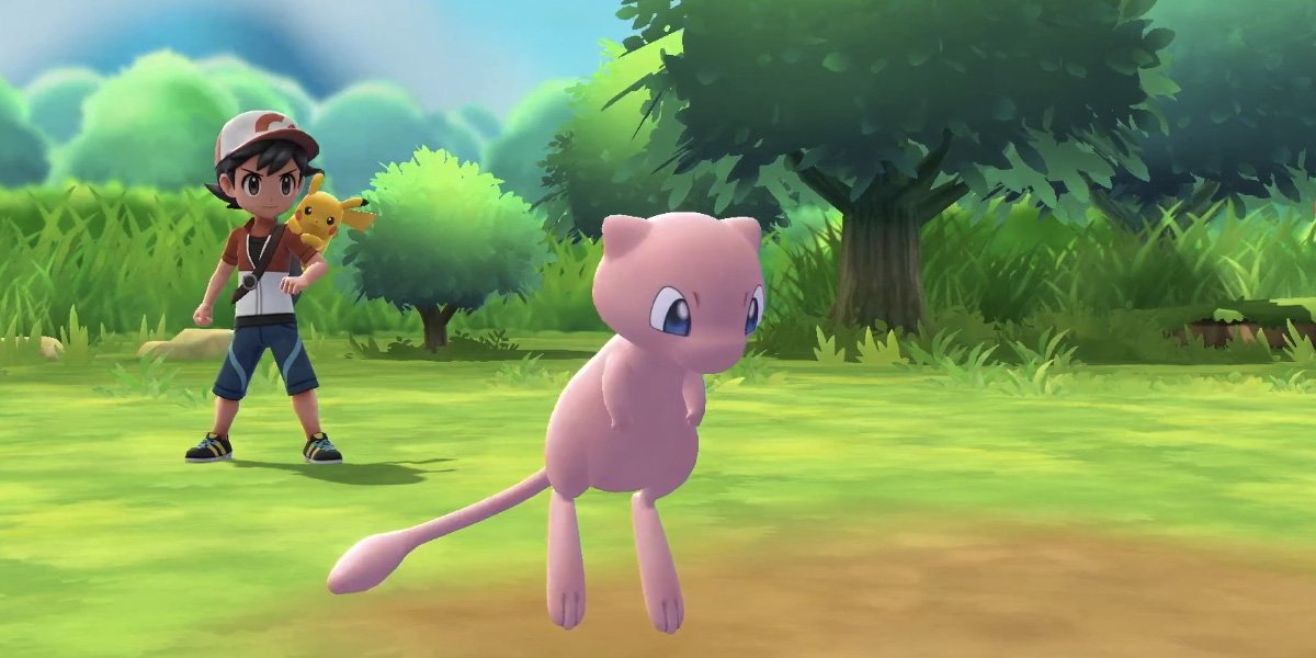 Every Poke Ball Plus for the Let's Go Pokemon games will include a Mew