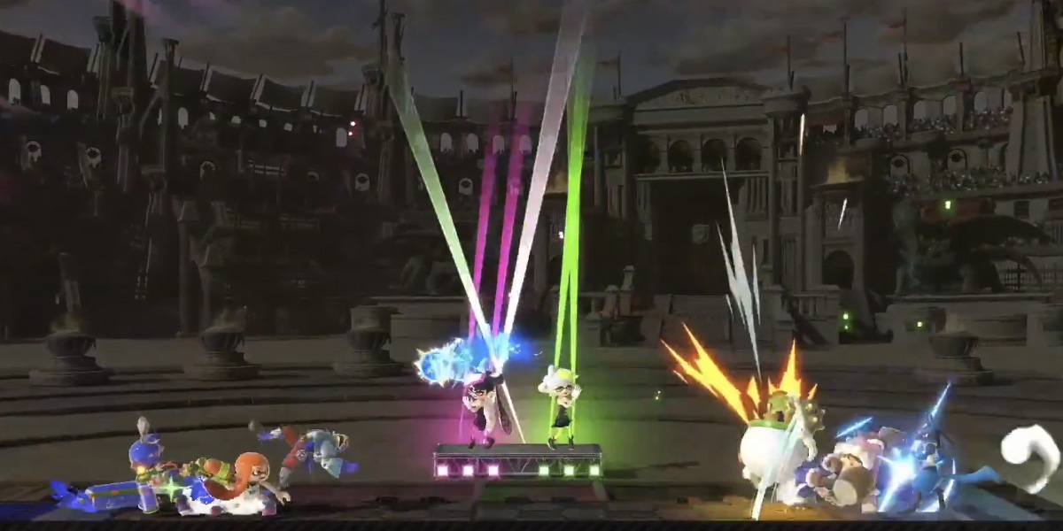 Assist trophies can be knocked out in Smash Bros. Ultimate