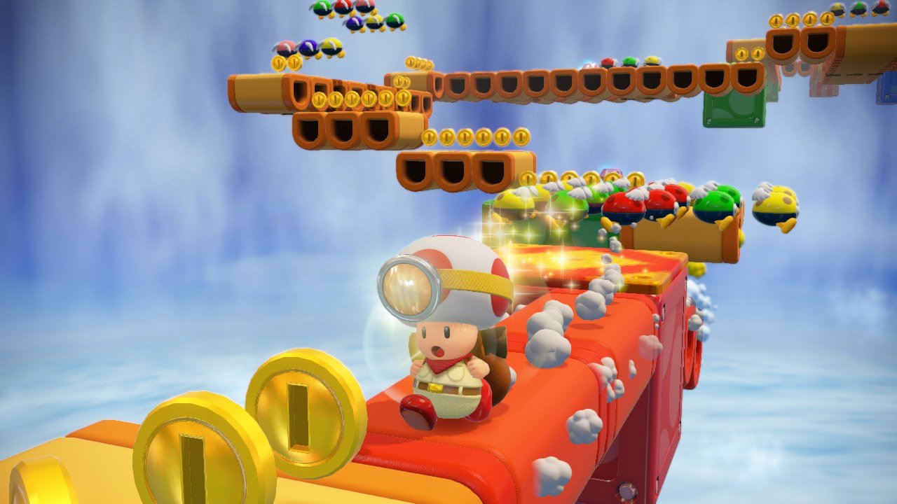 Captain Toad on Switch does not include the levels from Super Mario 3D World