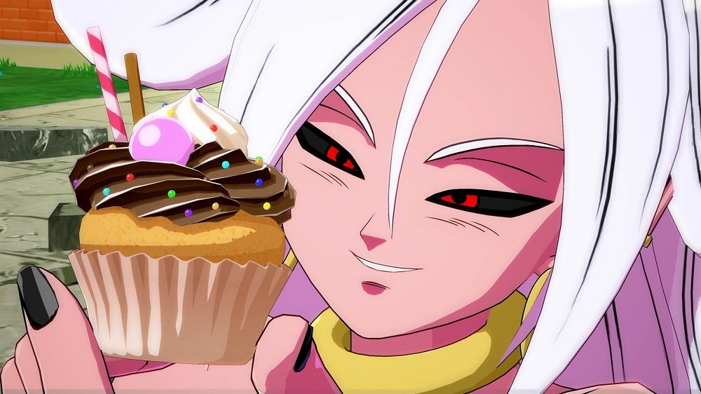 Dragon Ball FighterZ patch 1.10 lets me post another picture of Android 21