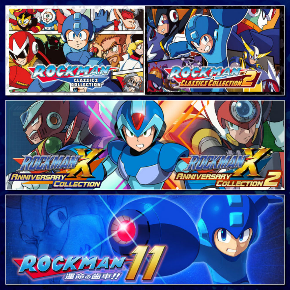 There's a giant Mega Man 30th anniversary PS4 bundle in Japan with 19 games